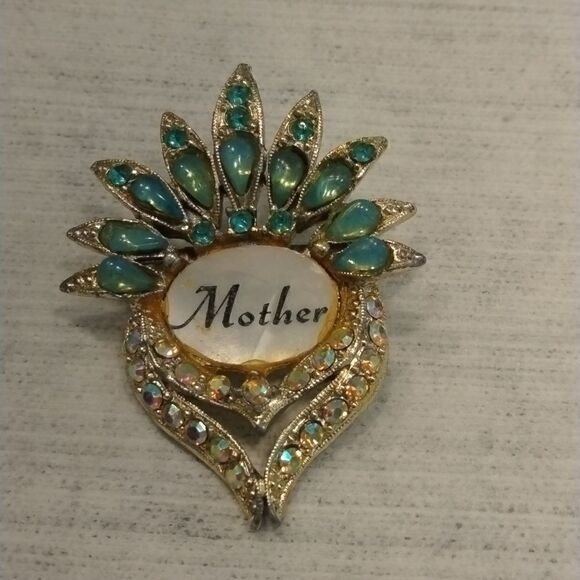 Vintage Mother of Pearl Pin - Picture 1 of 4